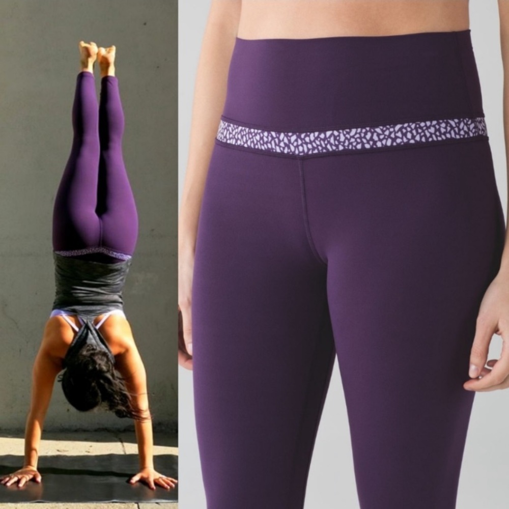 Lululemon Original Align pant deep Zinfandel s 8
